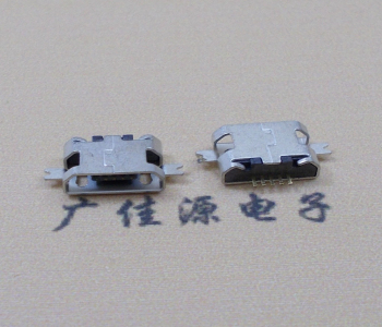 盐城MICRO USB B型口 两脚SMT沉板0.7/1.0/1.6直边